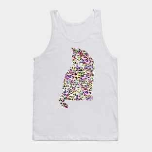 Colorful Leopard Spots Tank Top